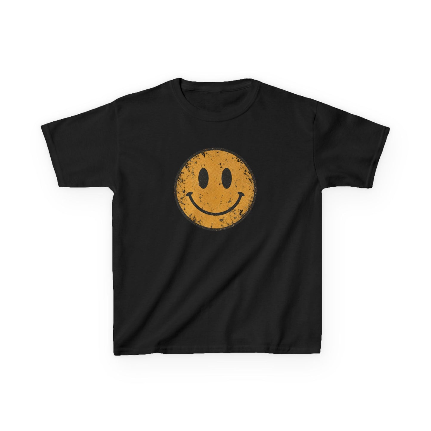 Vintage Smiley Face Kids T-Shirt | Retro Happy Face Toddler & Youth Graphic Tee