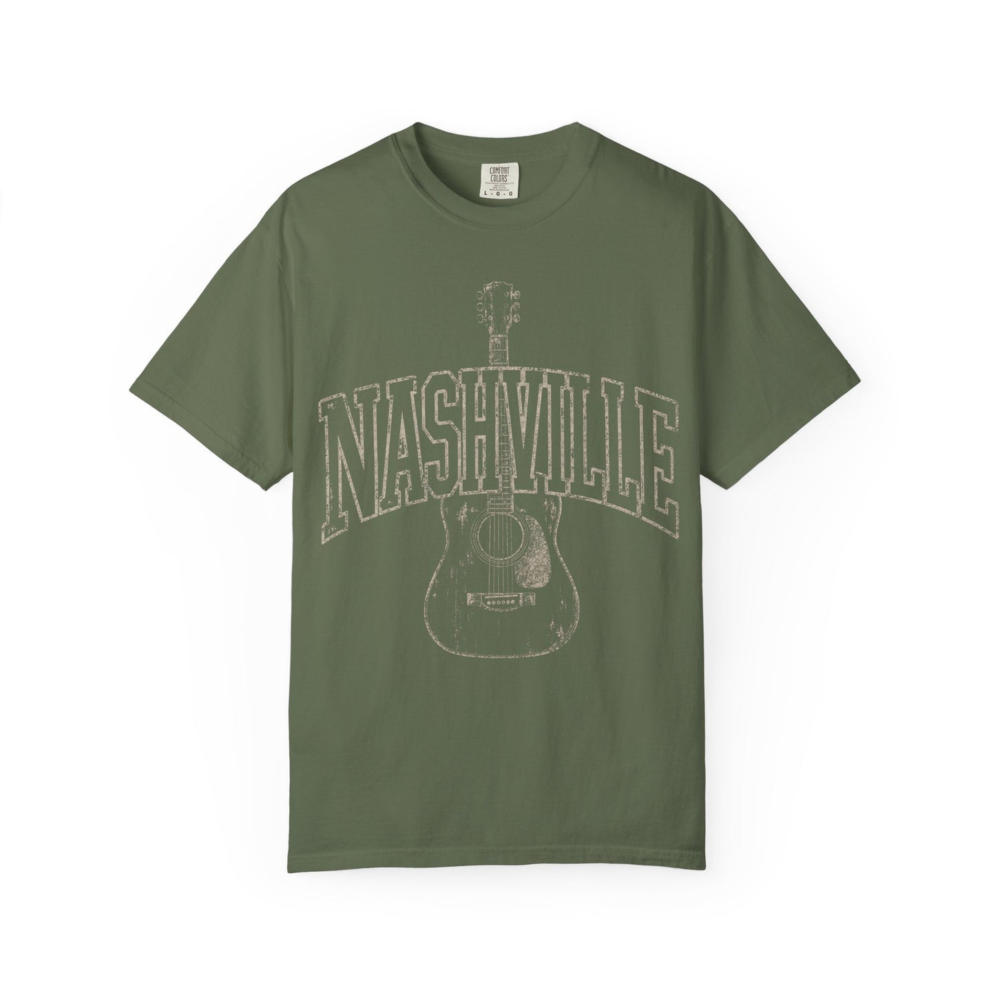 Nashville Vintage Graphic Tee | Country Concert Comfort Colors Shirt