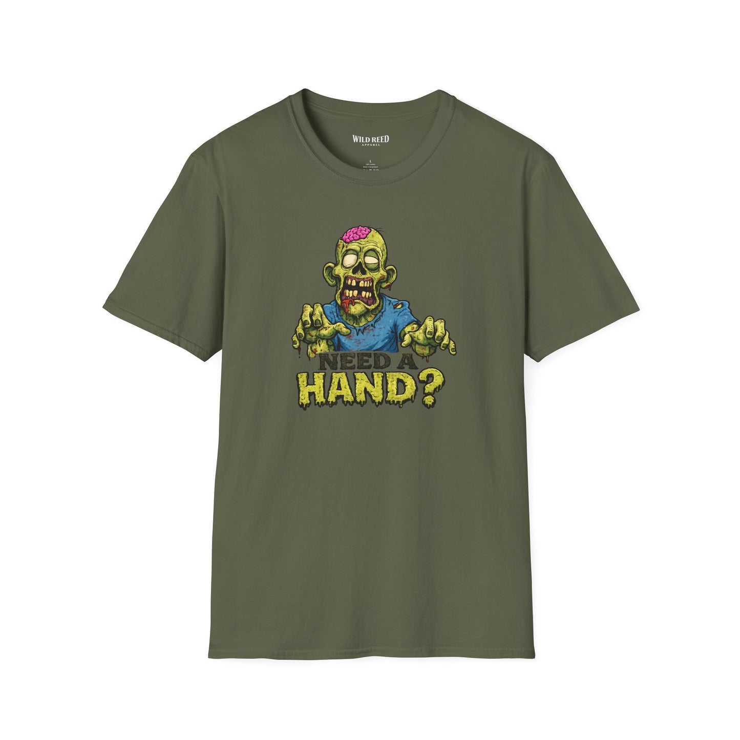 Need a Hand? Funny Zombie Graphic Tee