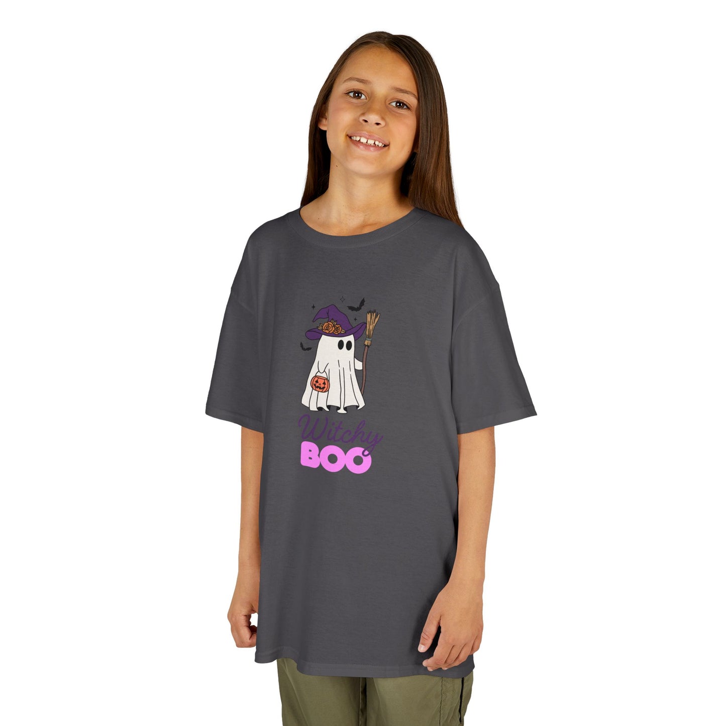 Lil’ Witch Boo Crew Kids Halloween T-Shirt