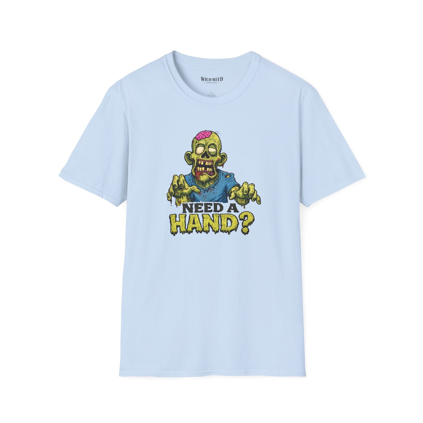 Need a Hand? Funny Zombie Graphic Tee