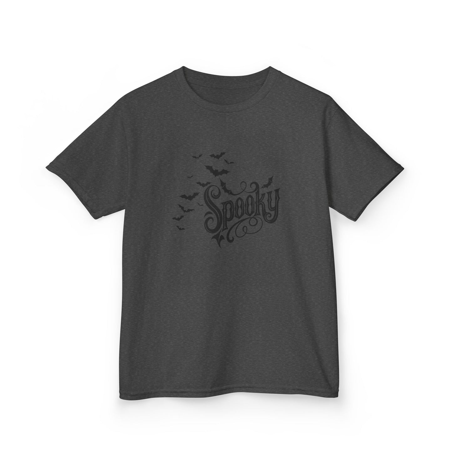 Spooky Bats Kids Halloween T-Shirt | Cute Bat Youth Graphic Tee