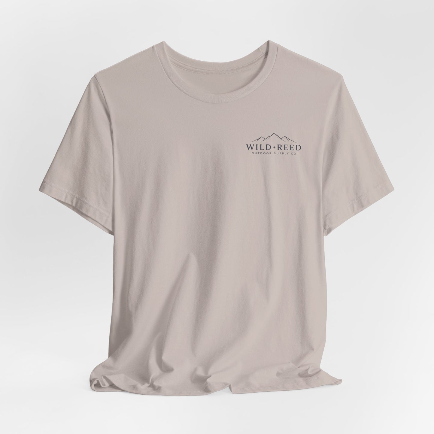 Mountain Sunset Tee — "Wild Reed" Outdoor Graphic T-Shirt