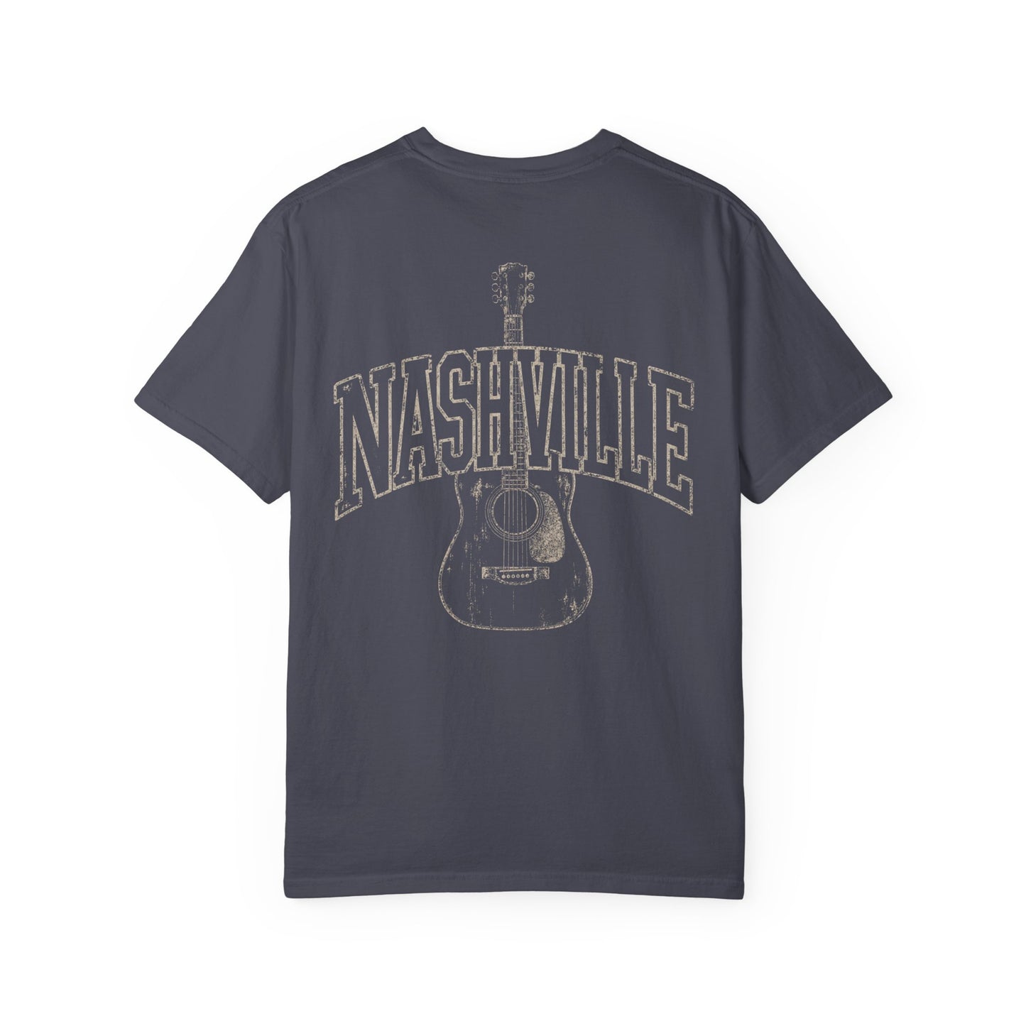 Nashville Guitar Graphic Tee | Vintage Country Music Shirt