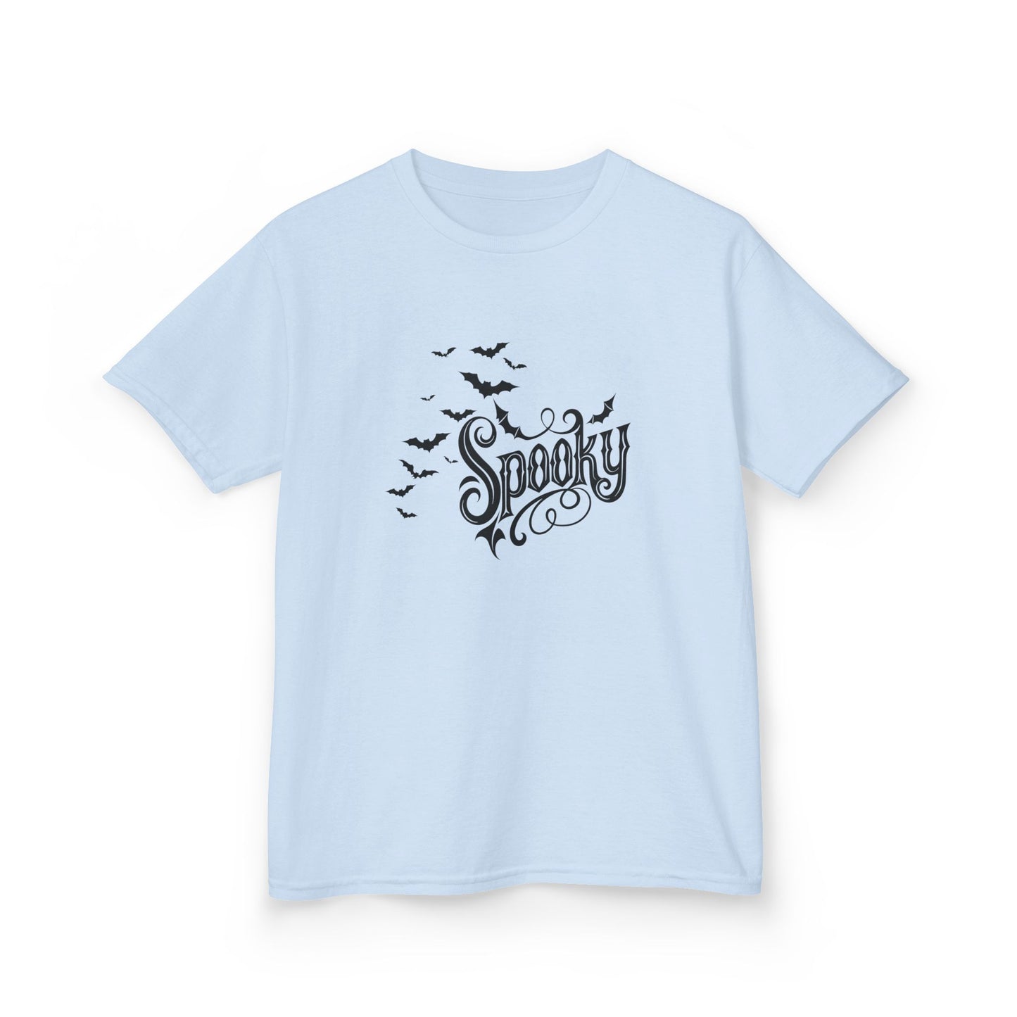 Spooky Bats Kids Halloween T-Shirt | Cute Bat Youth Graphic Tee