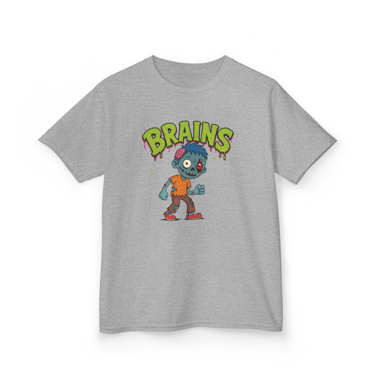 Brains Zombie Kids Halloween T-Shirt
