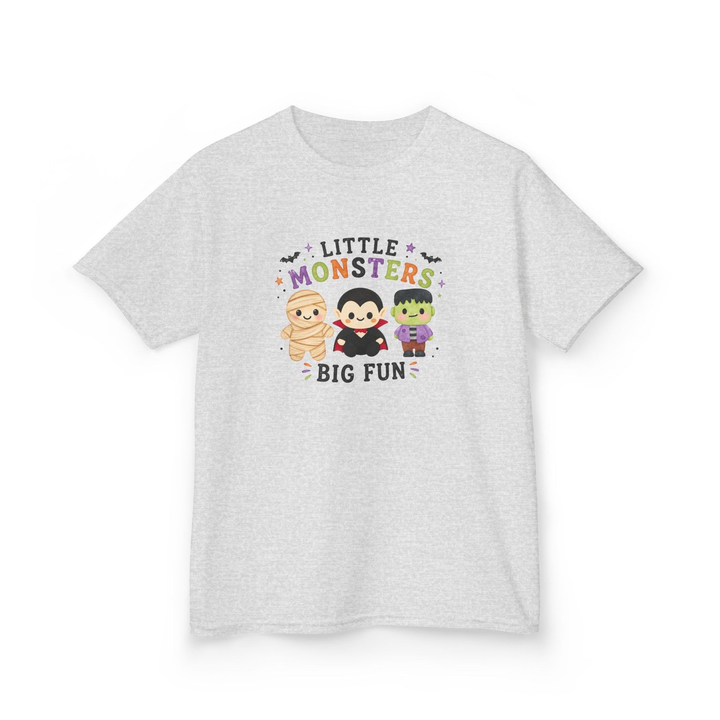Little Monster Big Fun Kids Halloween T-Shirt
