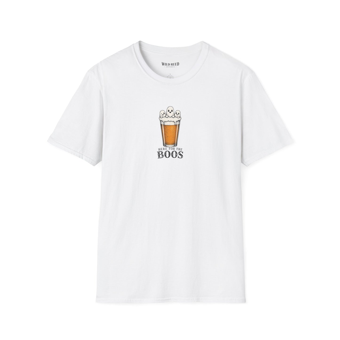 Here for the Boos Ghost Beer Halloween T-Shirt