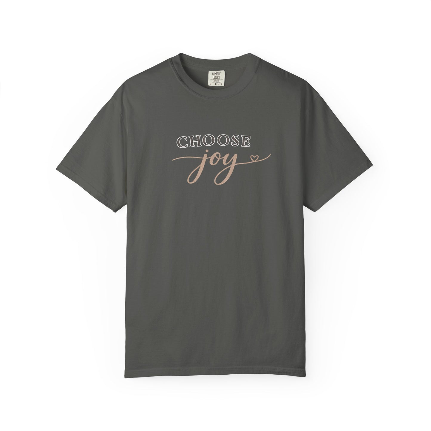 Choose Joy T-Shirt — Inspirational Minimalist Tee