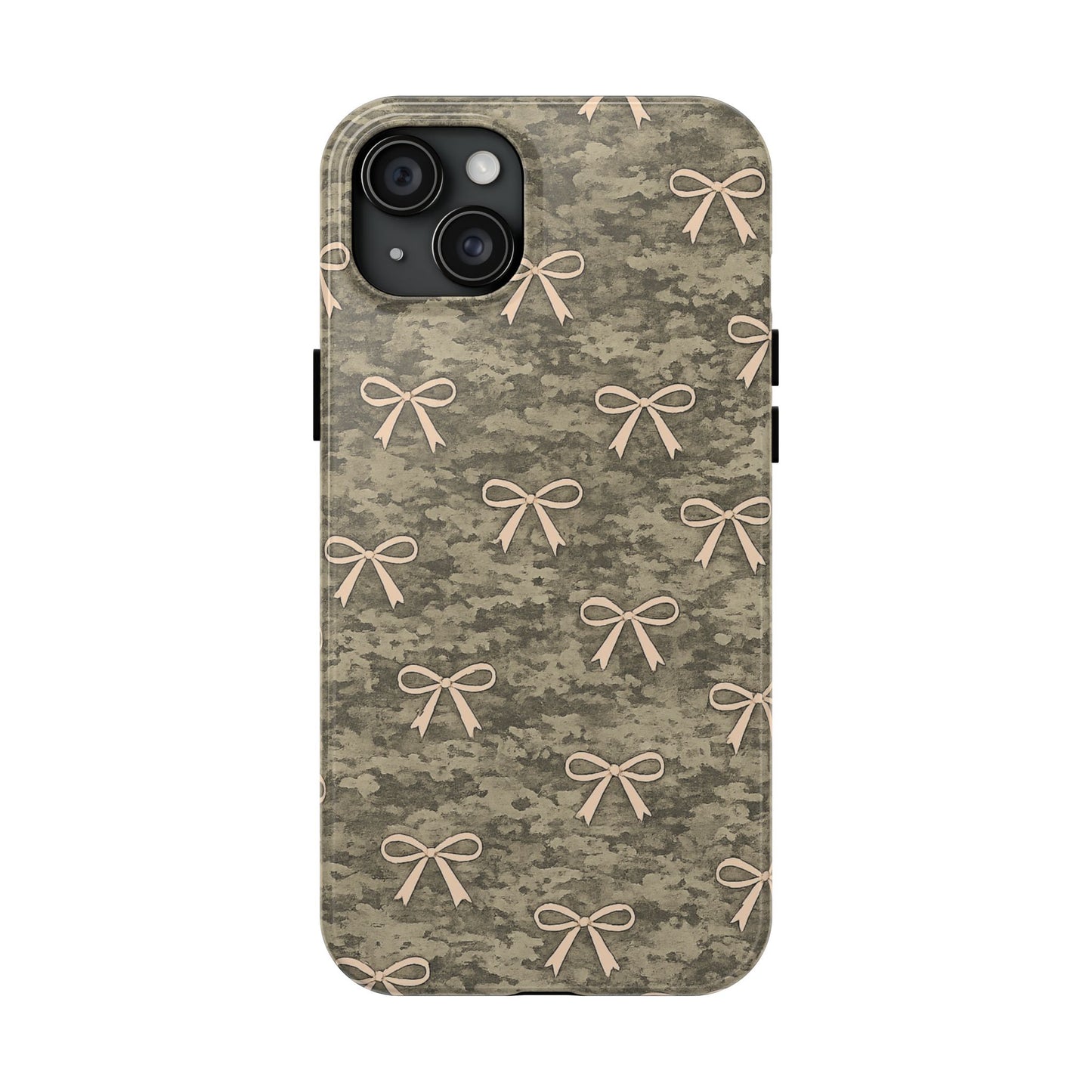 Camo Pink Bow Phone Case – Cute Western Aesthetic