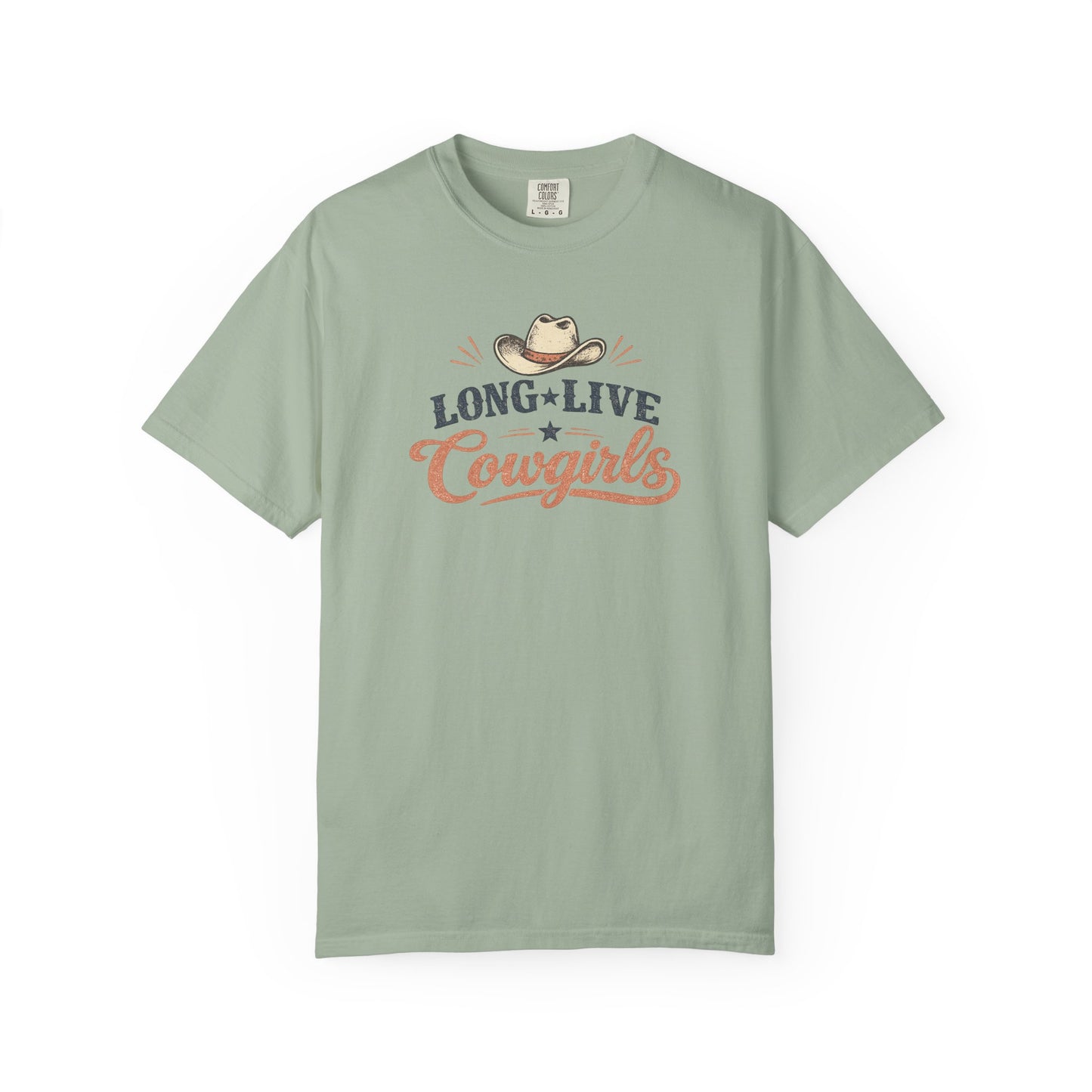 Long Live Cowgirls Vintage Western Graphic Tee | Distressed Country Shirt | Cowgirl Concert Tee | Wild Range Collection