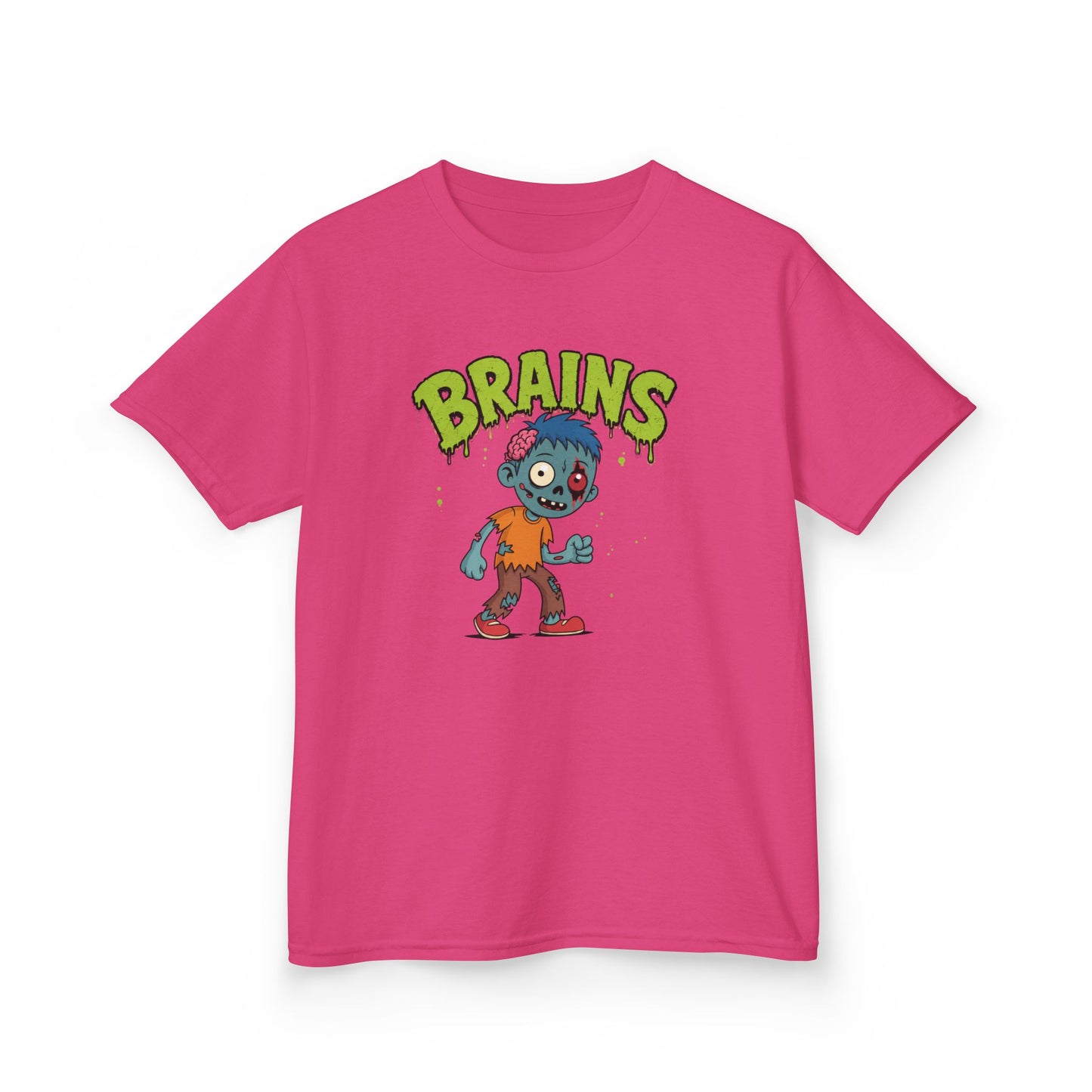 Brains Zombie Kids Halloween T-Shirt